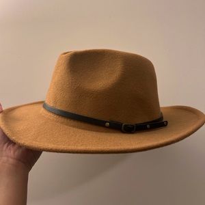 Camel Colored Felt Hat